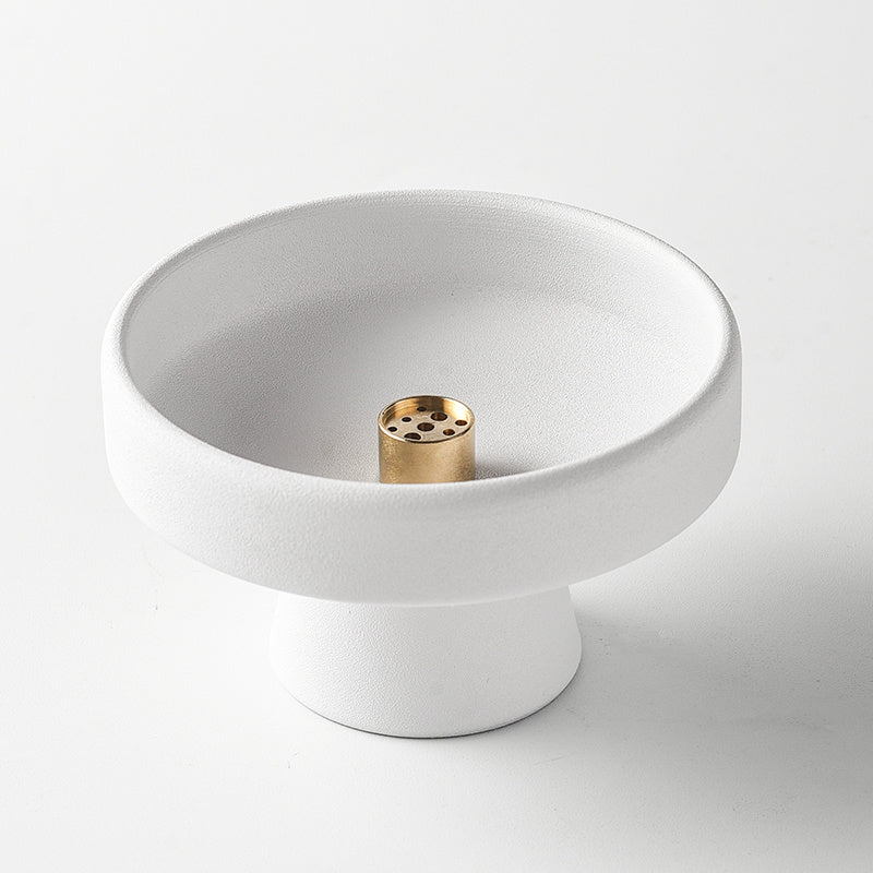 Zen Pedestal Ceramic Incense Diffuser | 2 Colours