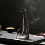 Mountain & Lake Backflow Incense Ceramic Burner