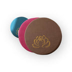 Embroidered Lotus Meditation Futon | 7 Colours