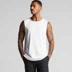 ASUREI Men Active Athlete Tank Top | 3 Colours | White
