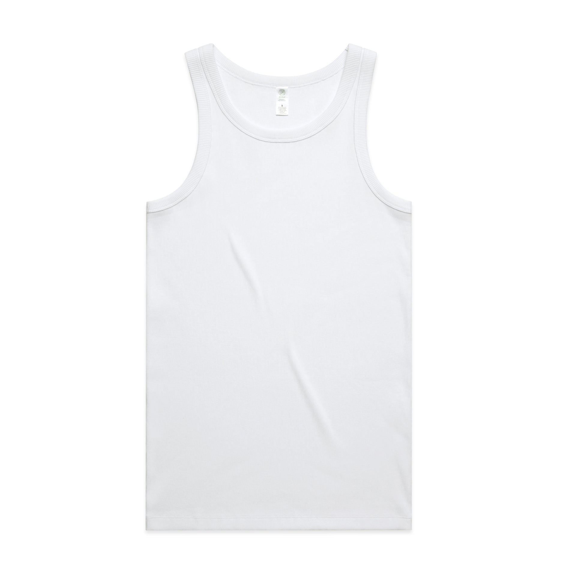 ASUREI Men Organic Rib Singlet