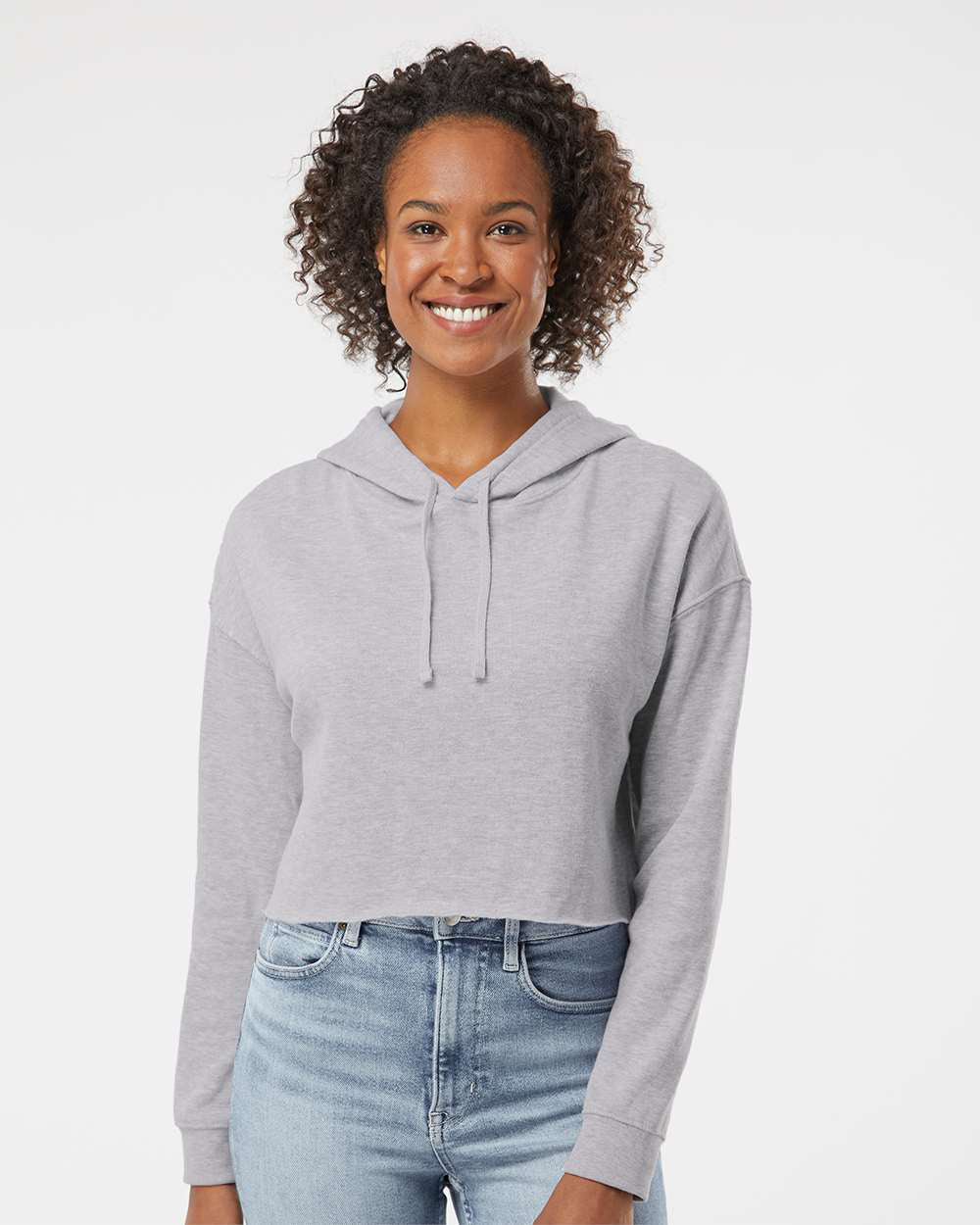 ASUREI Ladies Lightweight Crop Hoodie