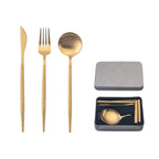 Portable Cutlery Set | Travel | (3-pc or 4pc)