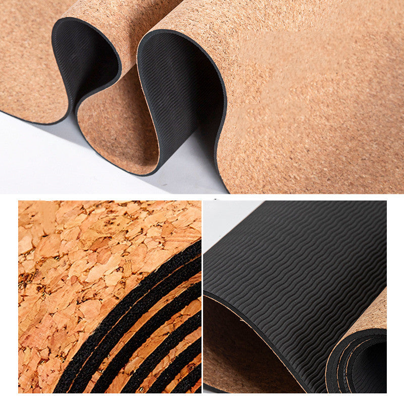 Natural Cork & TPE Yoga Mat