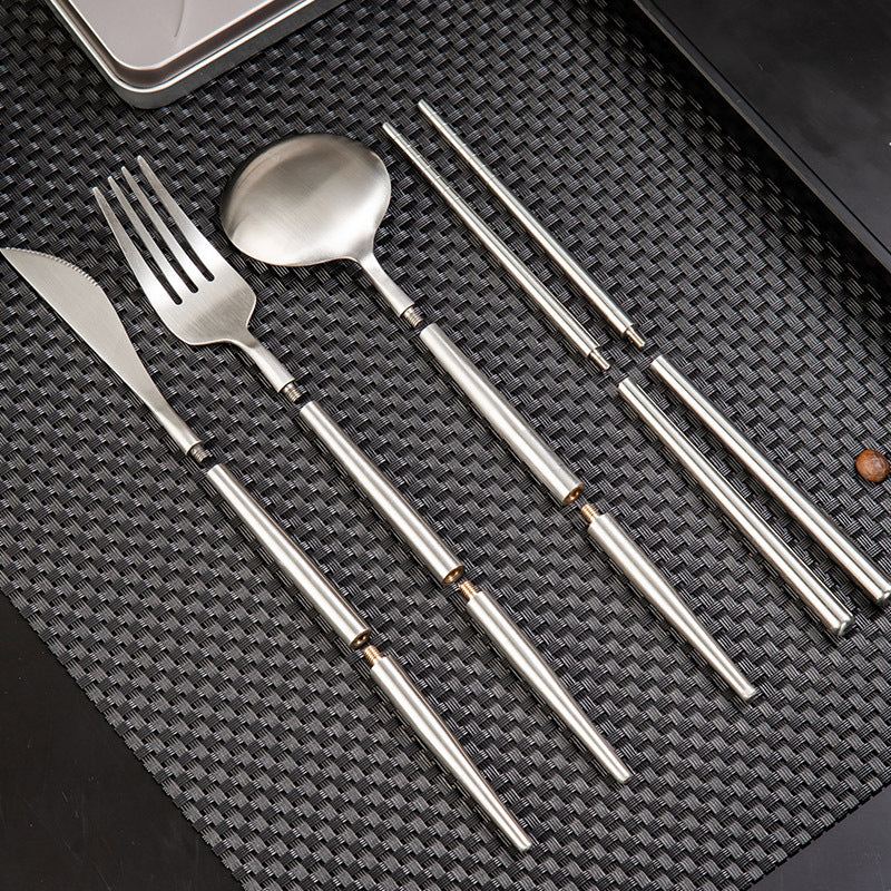 Portable Cutlery Set | Travel | (3-pc or 4pc)
