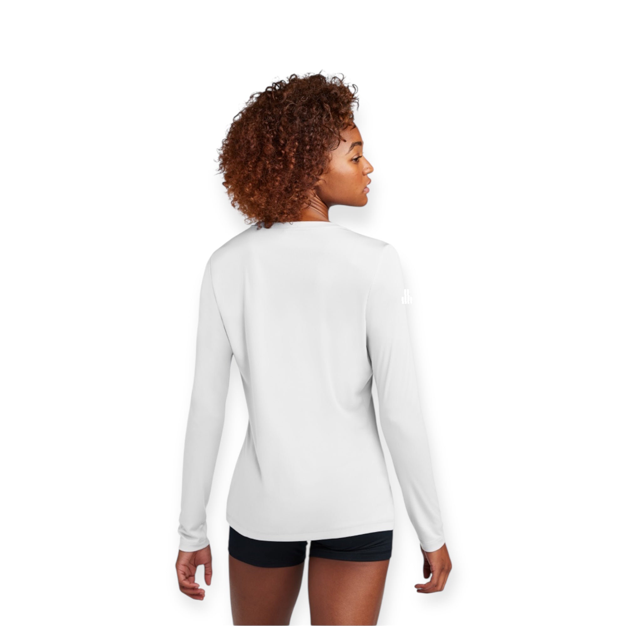 ASUREO Ladies Active Round-Neck Long Sleeve Tee