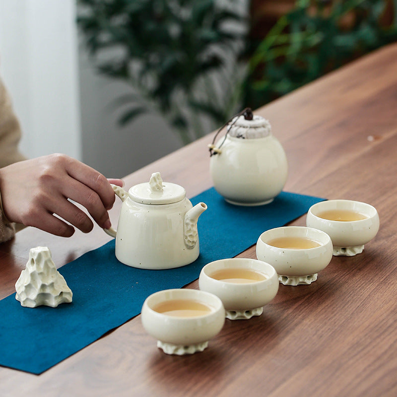 Oriental Lake Ceramic Tea Set | 2 Designs