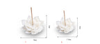 Porcelain White Lotus Incense Diffuser | 2 Sizes