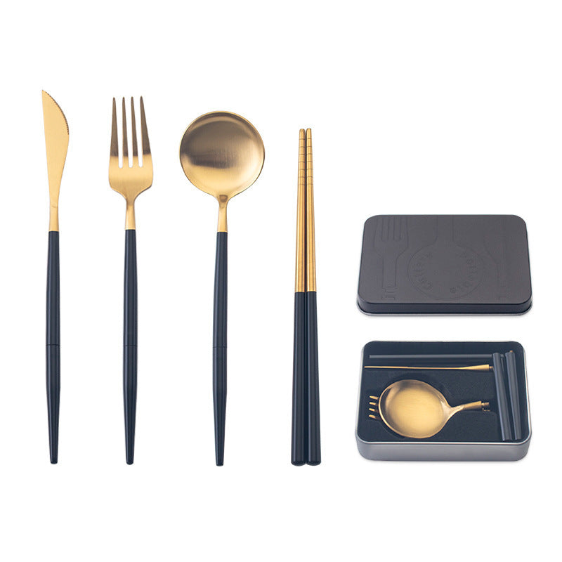 Portable Cutlery Set | Travel | (3-pc or 4pc)