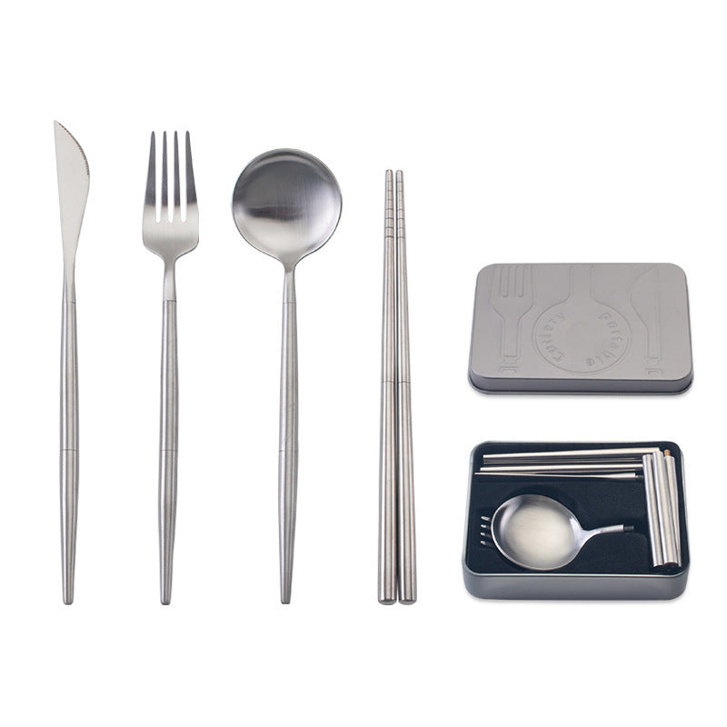 Portable Cutlery Set | Travel | (3-pc or 4pc)