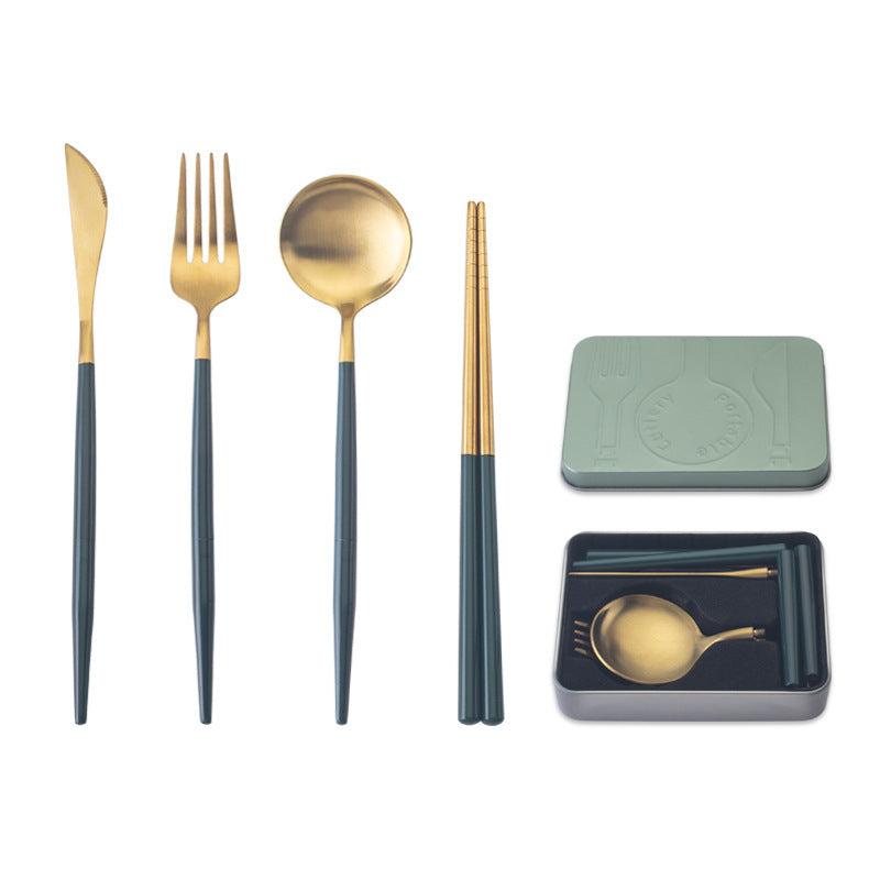 Portable Cutlery Set | Travel | (3-pc or 4pc)
