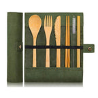 Reusable Bamboo Utensils Travel Set