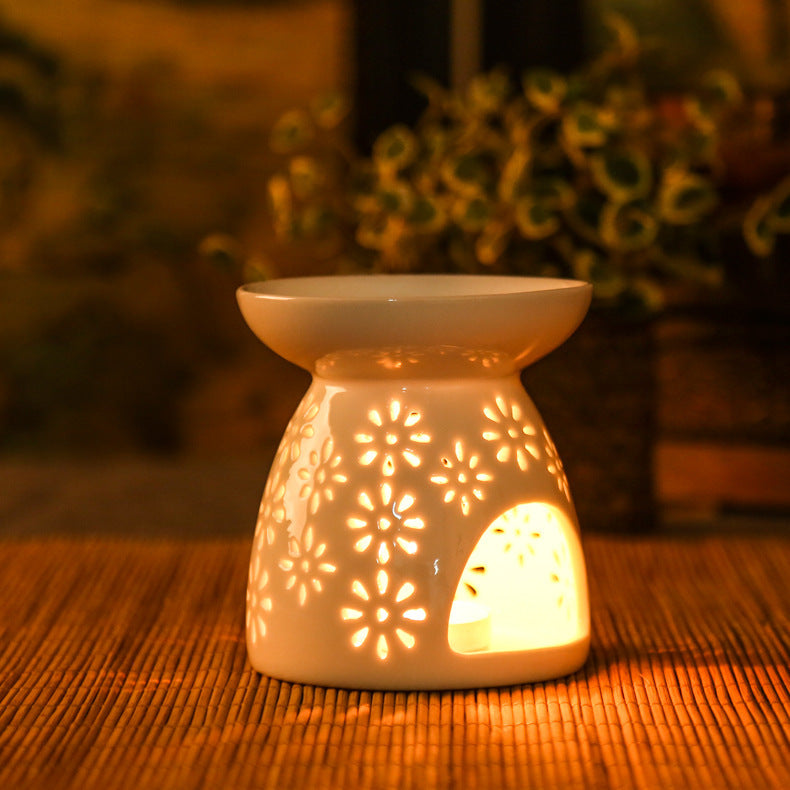 Elegant White Ceramic Diffuser