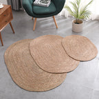 Hand-Woven Rattan Straw Mat – 2 Designs | 3 Sizes