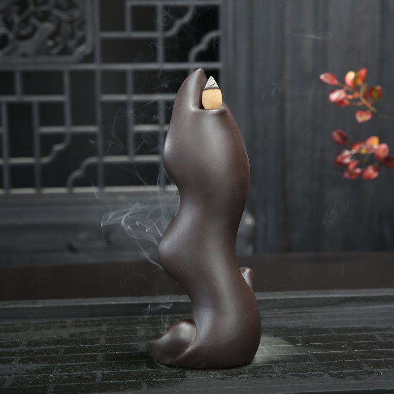 Goddess of Mercy Spiral Backflow Incense Diffuser