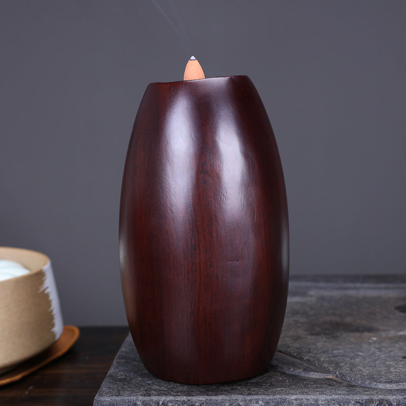 Premium Ebony Backflow Incense Diffuser