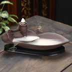 Lotus Leave Backflow Incense Diffuser