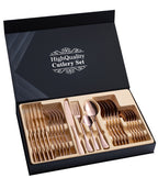 24-Piece Cutlery Gift Set | 5 Luxe Finishes