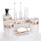 Mother of Pearl Bathroom Vanity Set | 14 Variants