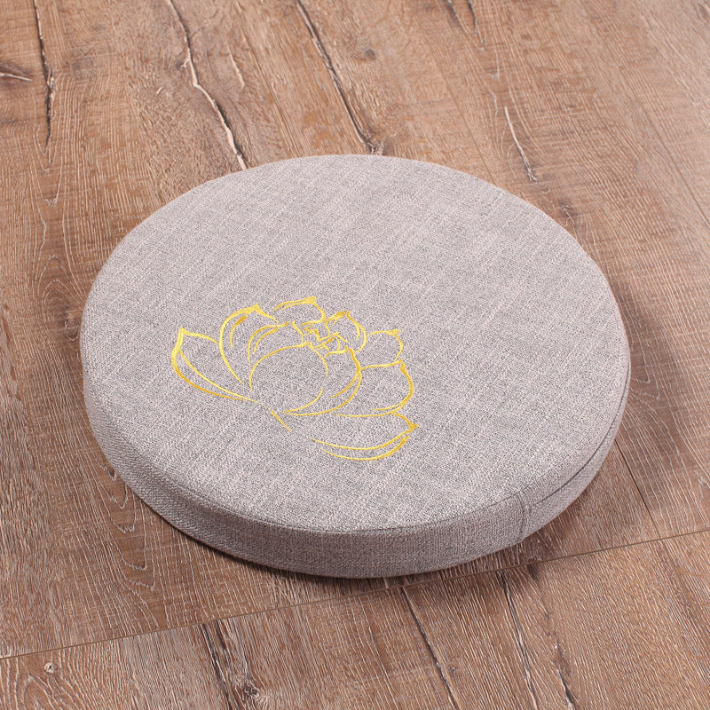 Embroidered Lotus Meditation Futon | 7 Colours