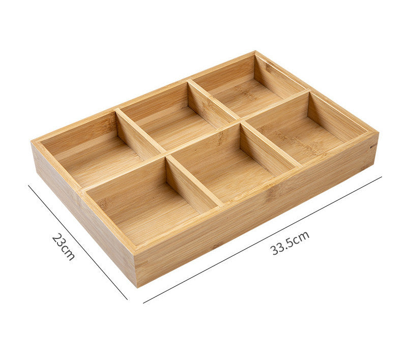 Organic Bamboo Food Display Tray | 5 Sizes