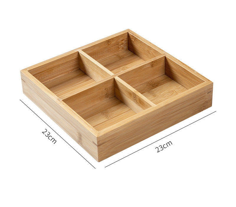 Organic Bamboo Food Display Tray | 5 Sizes