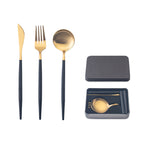 Portable Cutlery Set | Travel | (3-pc or 4pc)