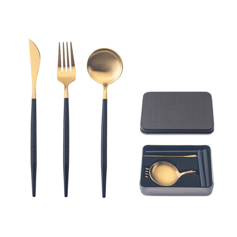 Portable Cutlery Set | Travel | (3-pc or 4pc)