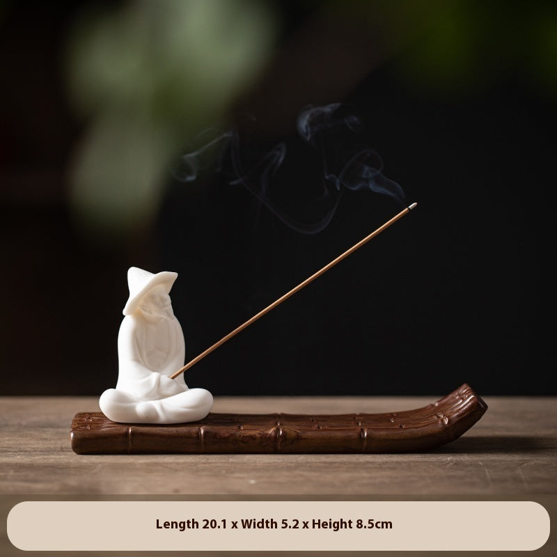 Fisherman on Bamboo Raft Incense Diffuser | 6 Designs