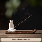 Fisherman on Bamboo Raft Incense Diffuser | 6 Designs