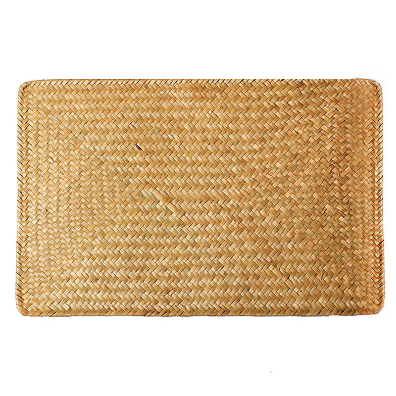 Hand-Woven Straw Tea Mat | 2 Colours