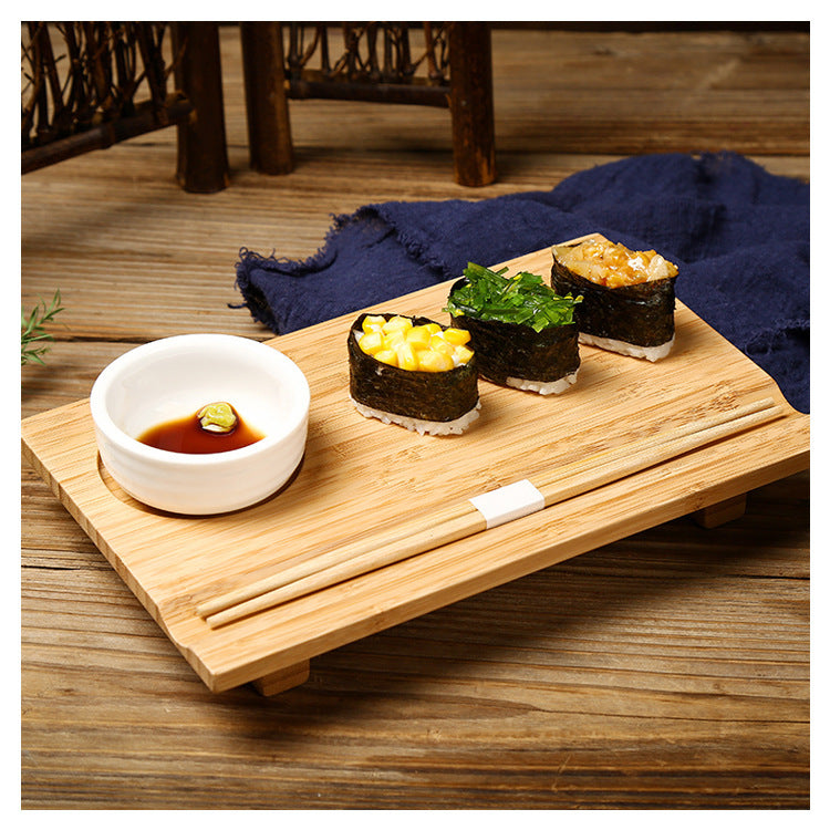 Japanese Organic Bamboo Sushi Tray