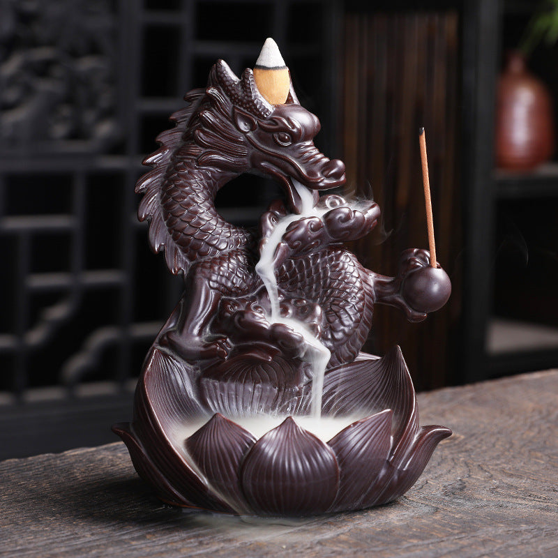 Oriental Dragon Backflow Incense Diffuser