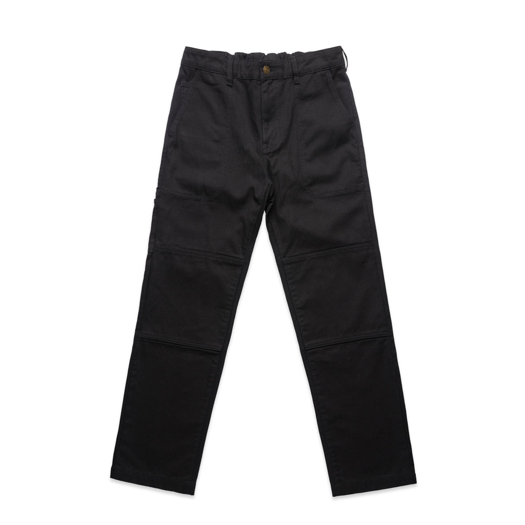 ASUREI Men Active Canvas Pants | 2 Colours | Black