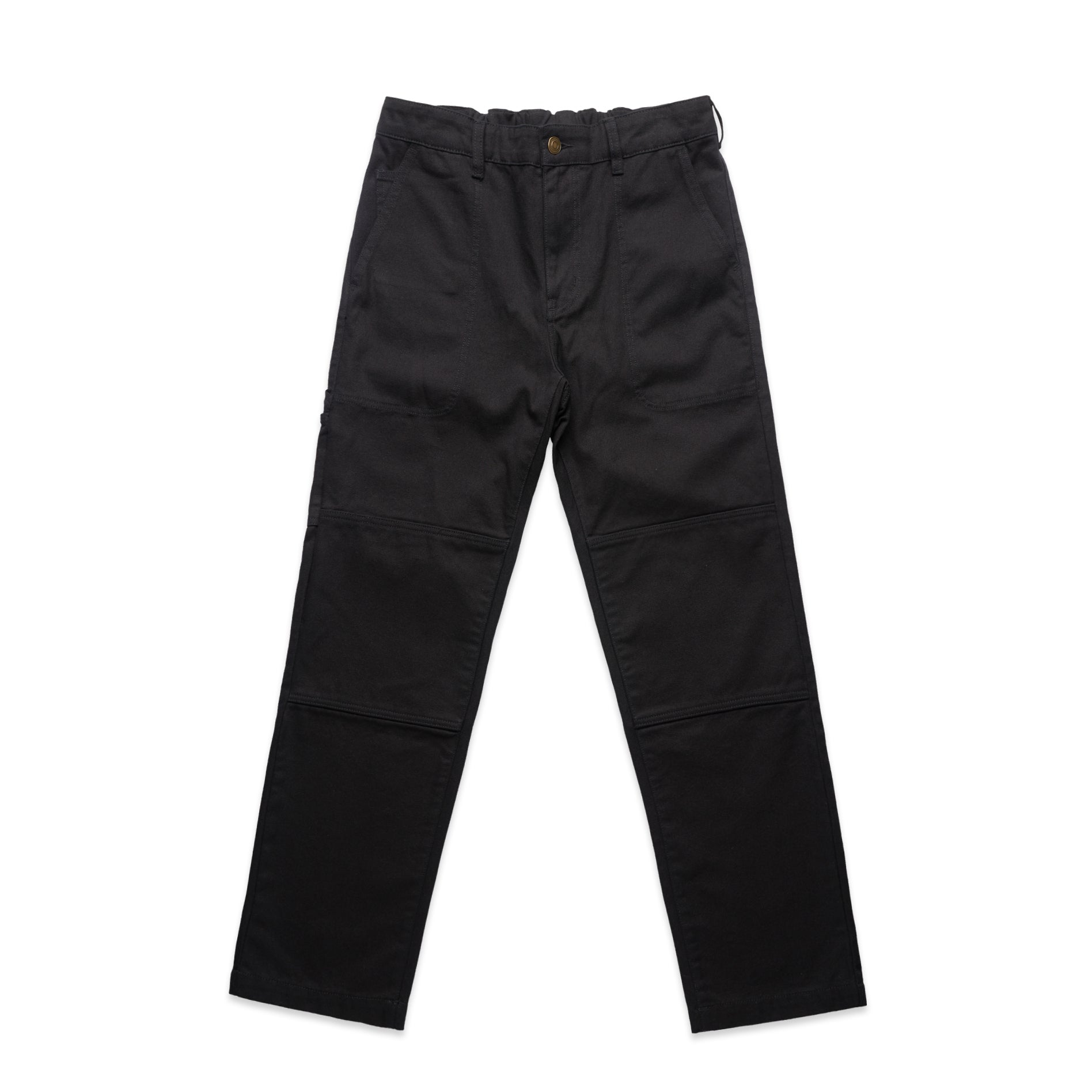 ASUREI Men Active Canvas Pants | 2 Colours | Black