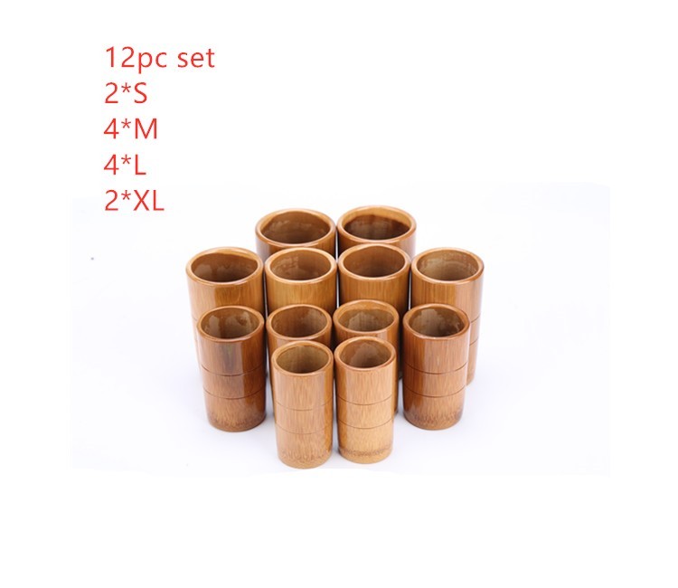 Carbonized Bamboo Cups
