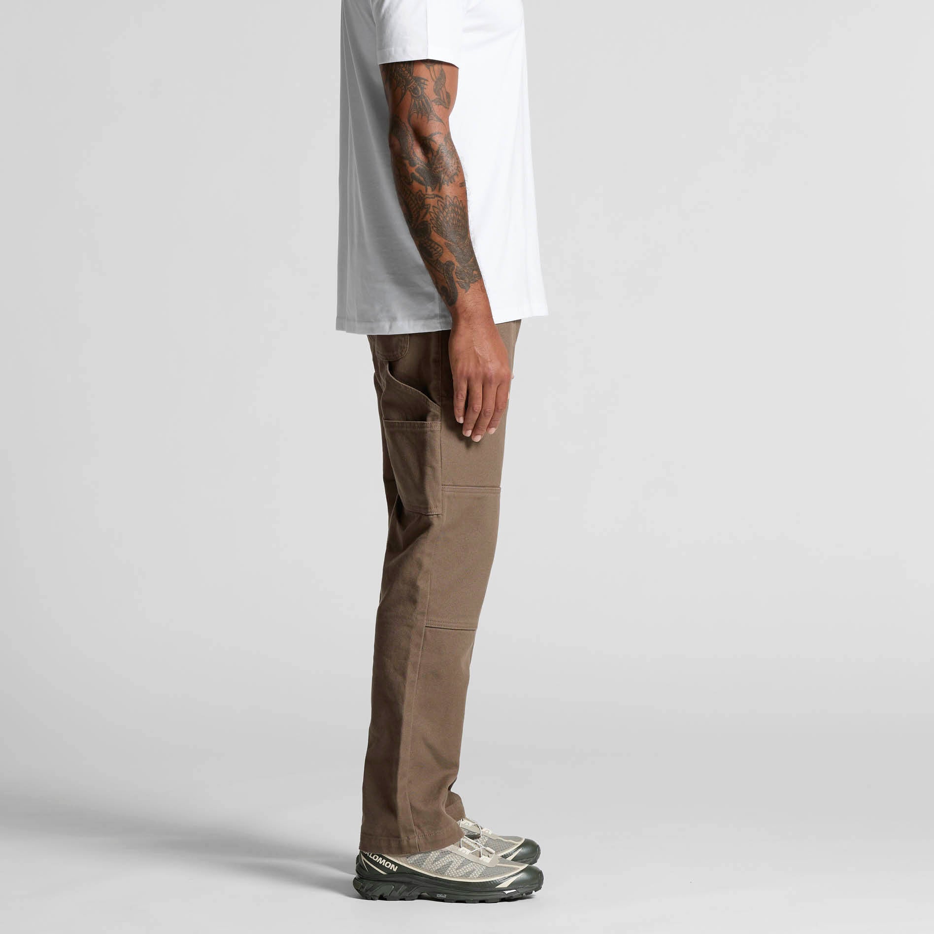 ASUREI Men Active Canvas Pants | 2 Colours | Walnut