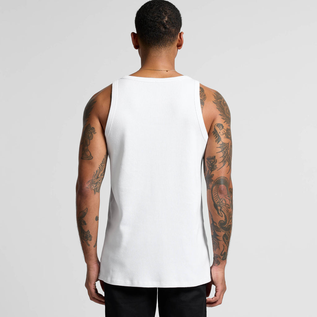 ASUREI Men Organic Rib Singlet