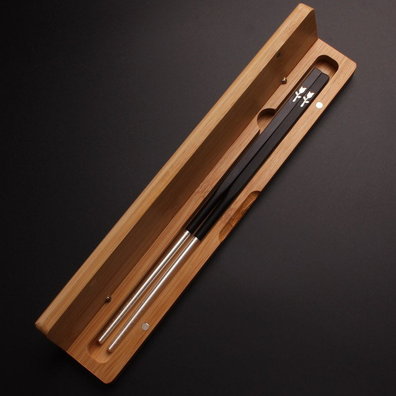 Pure Silver Chopsticks Gift Set | 16 Styles