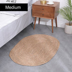 Hand-Woven Rattan Straw Mat – 2 Designs | 3 Sizes