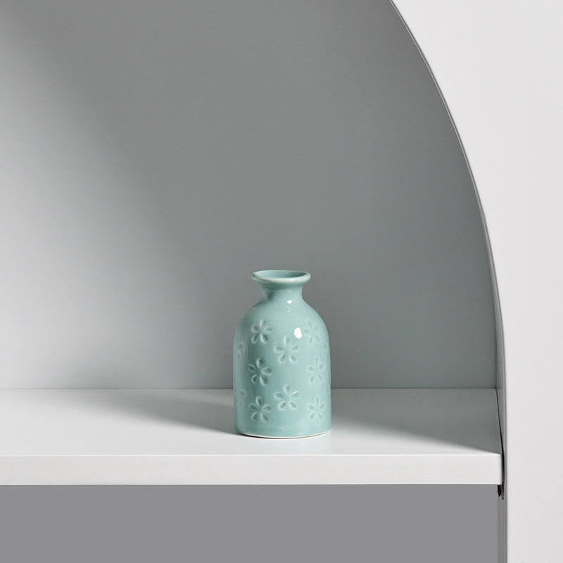 Mini Flower Petals Series | Glazed Porcelain Vase (5 Colours)