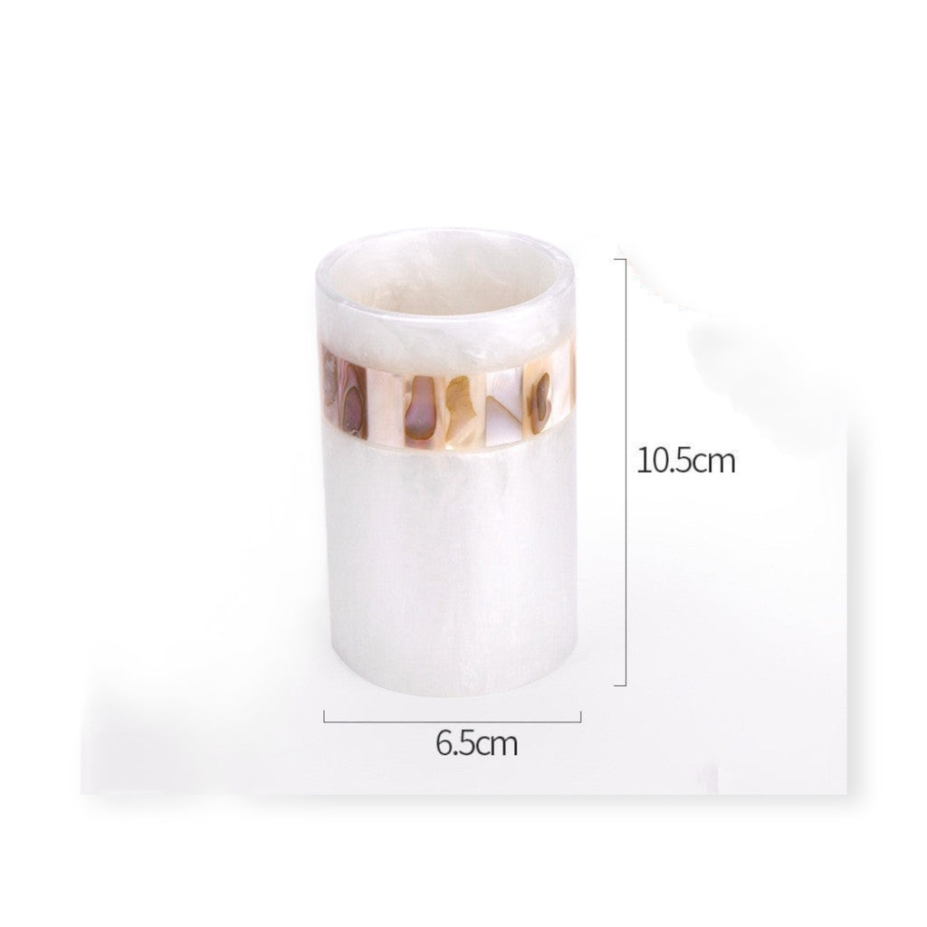 Mother of Pearl Bathroom Vanity Set | 14 Variants