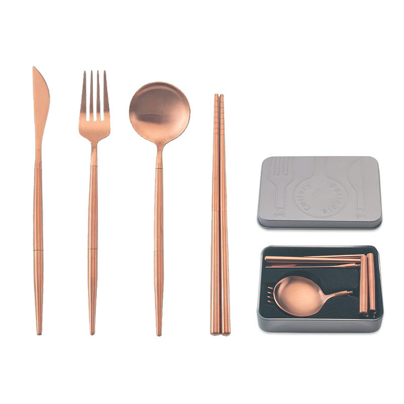 Portable Cutlery Set | Travel | (3-pc or 4pc)