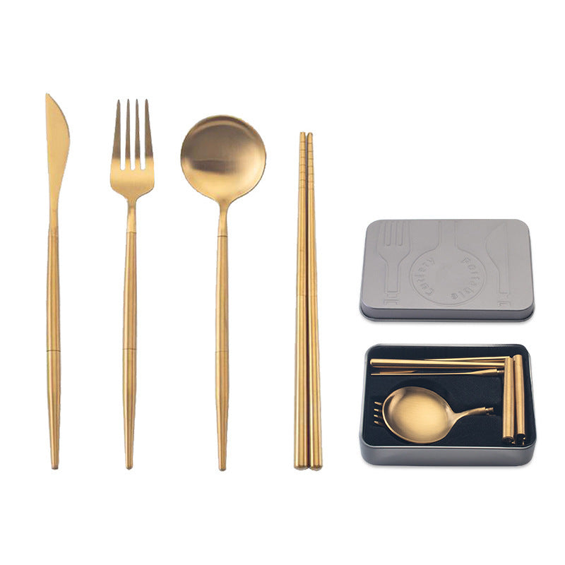 Portable Cutlery Set | Travel | (3-pc or 4pc)