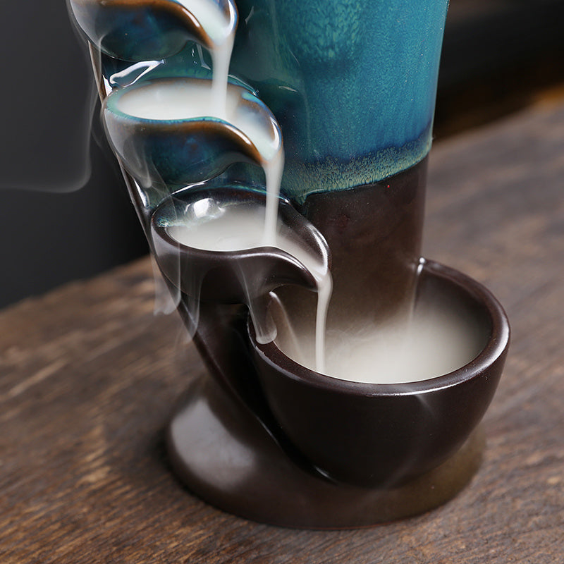 Creative Torch Ceramic Backflow Incense Burner