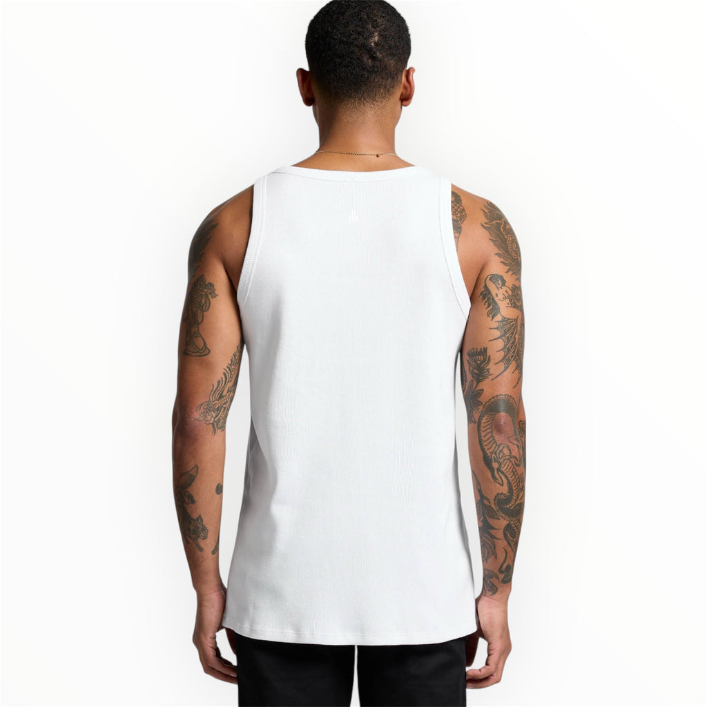 ASUREI Men Organic Rib Singlet