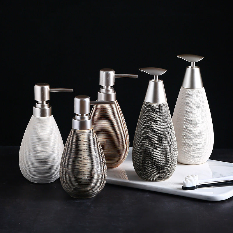 Japanese Zen Ceramic Lotion Dispenser | 5 Designs