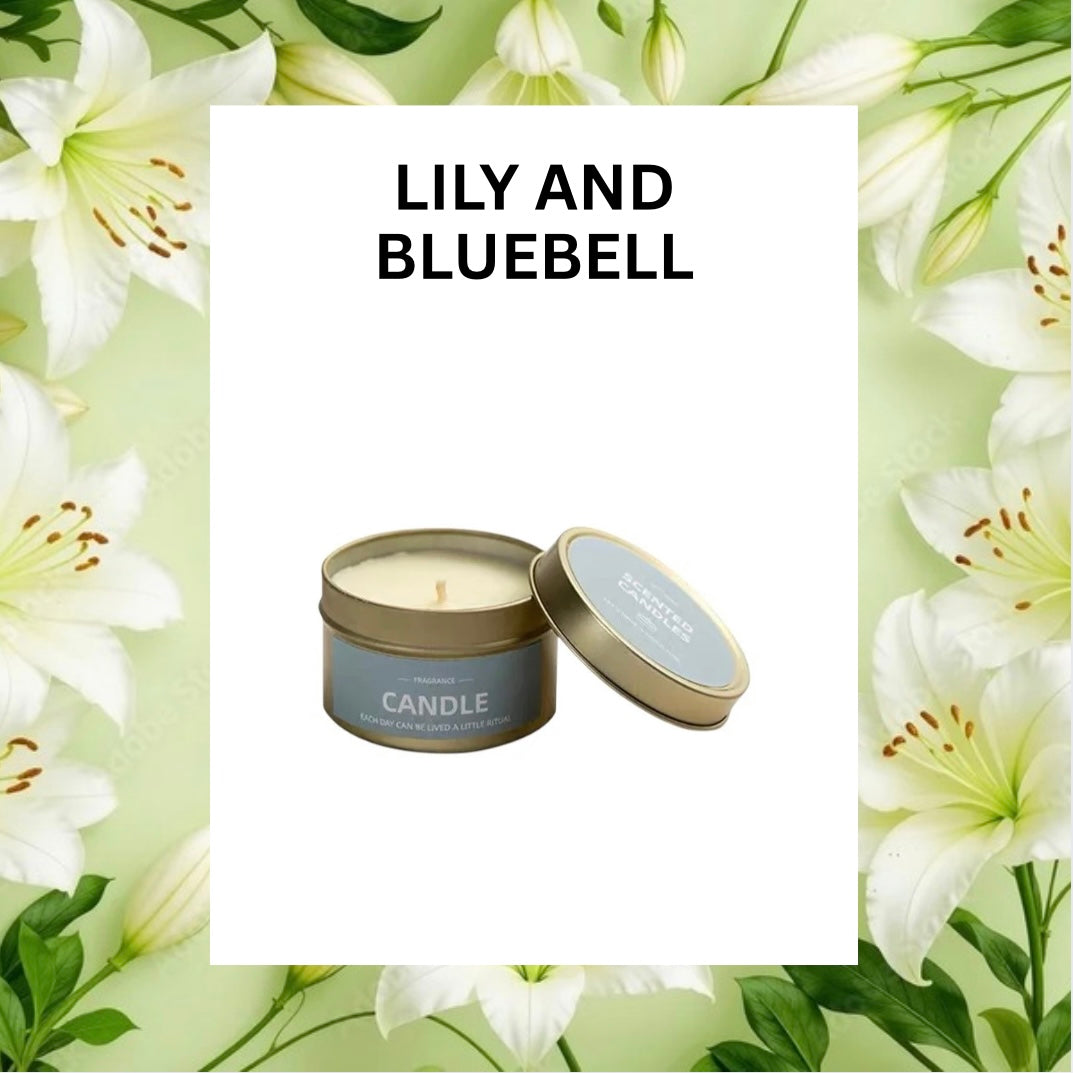 ASUREI Travel Tin Scented Candle Series | Free Water (10 Scents)