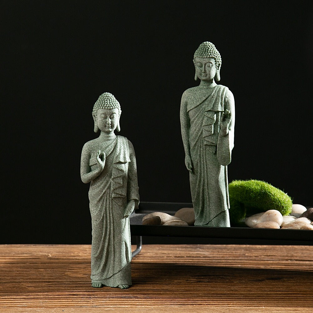Green Sand Buddha Statues – 8 Tranquil Designs