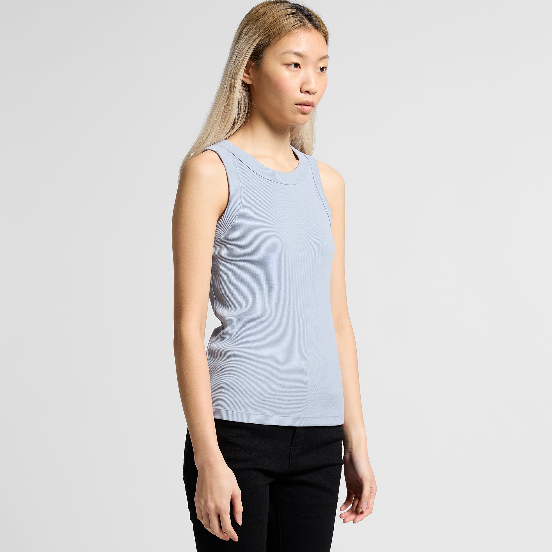 ASUREI Ladies Organic Rib Tank